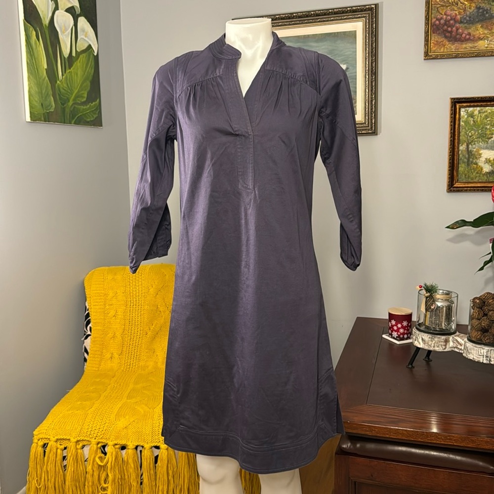 Dress dark blue, brand Diane von Furstenberg